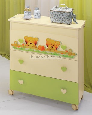 Детский комод Baby Expert Cuore