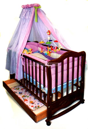 Детская кроватка Веселка Рута (с ящиком)