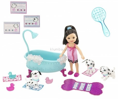 Детская игрушка Barbie Шелли с набором Домашние любимцы