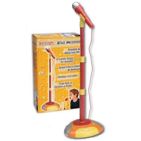 Детская игрушка Bontempi Микрофон на подставке 