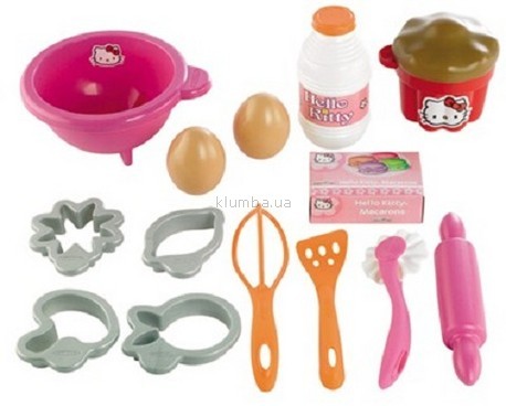 Детская игрушка Ecoiffier (Smoby) Набор  посуды для выпечки Hello Kitty