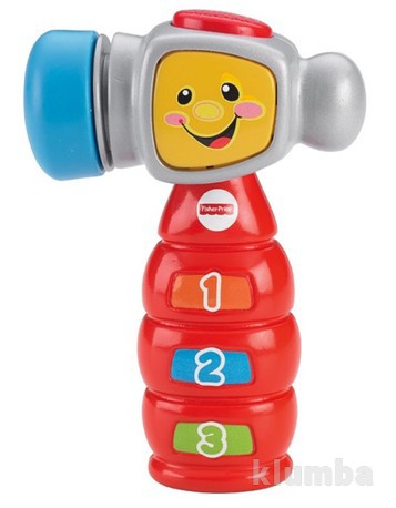 Детская игрушка Fisher Price Двуязычный учебный молоточек  (bmc33)