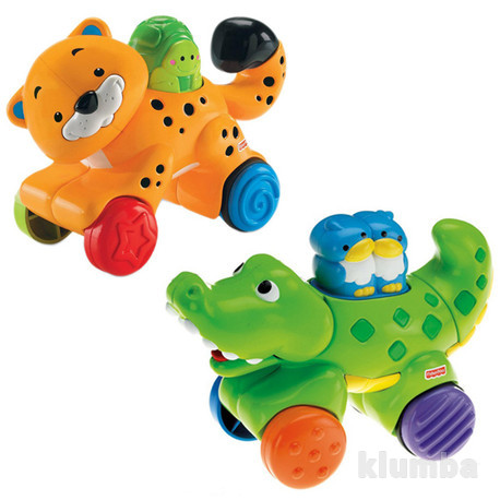 Детская игрушка Fisher Price Инерционные зверюшки (N8160)