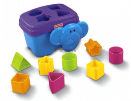 Детская игрушка Fisher Price Сортер Голубой слоненок
