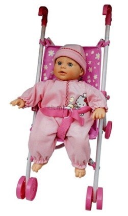 Детская игрушка Grand Soleil Коляска Supervip с куклой 
