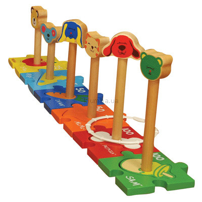 Детская игрушка K's Kids Игра с кольцами Патрик и Друзья (kidiwood)