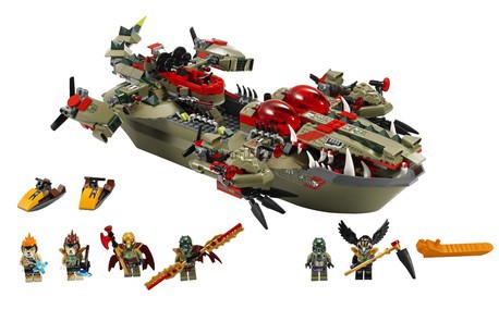 Детская игрушка Lego Chima Флагманский корабль Краггера (70006)