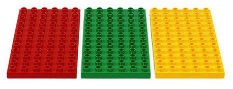 Детская игрушка Lego Duplo Bricks More Строительные пластины 3 (2198)