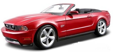 Детская игрушка Maisto Автомодель  2010 Roush 427 Ford Mustang Convertible (1:18)