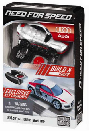 Детская игрушка MEGA Bloks Need for Speed, Автомобиль Audi R8 