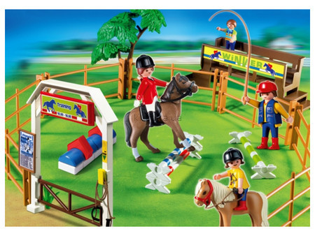 Детская игрушка Playmobil Площадка для конного спорта
