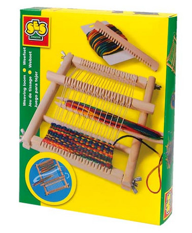 Детская игрушка Ses Набор для плетения  Ткацкий мини-станок 
