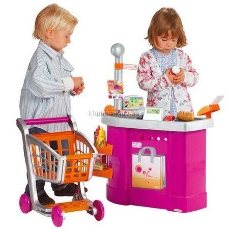 Детская игрушка Smoby Супермаркет с тележкой и аксессуарами (Ecoiffier)