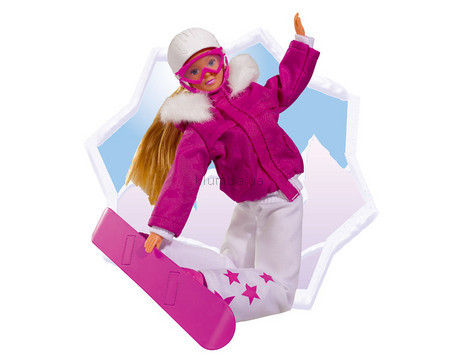 Детская игрушка Steffi Love Штеффи с сноубордом