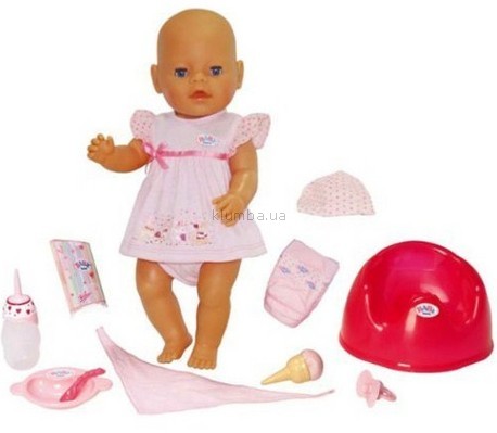 Детская игрушка Zapf Creation Девочка, Покорми меня, Беби Борн (Baby Born)