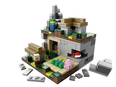 Lego minecraft hot sale 21102