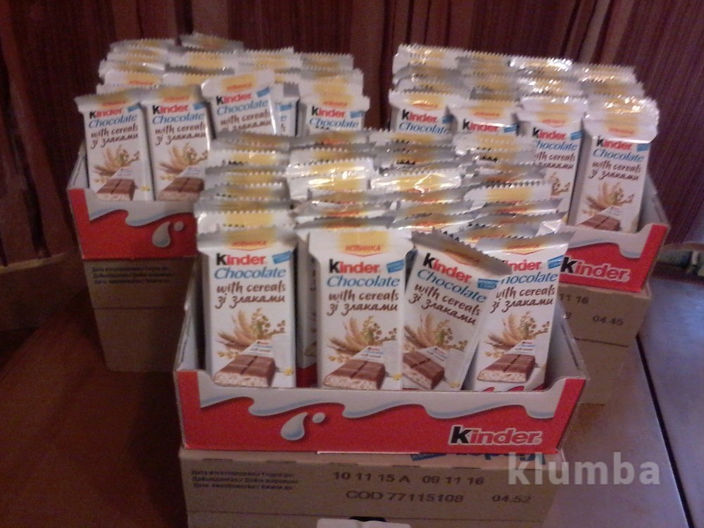 Kinder Chocolate со злаками 23 5g