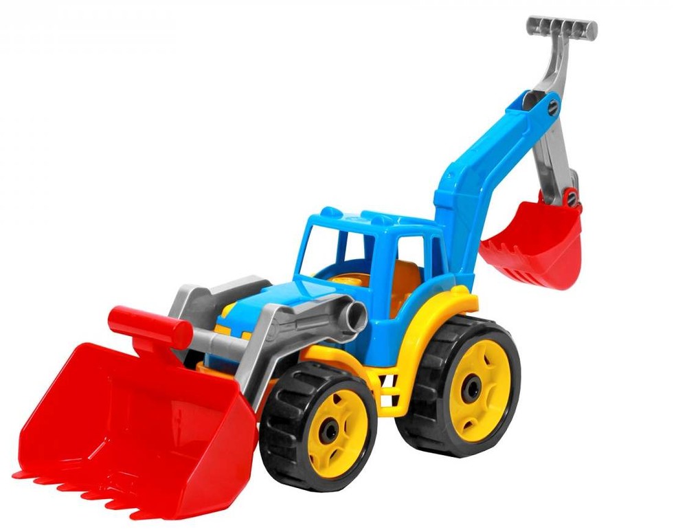 Іграшка трактор з двома ковшами техн, арт. 3671 фото №1
