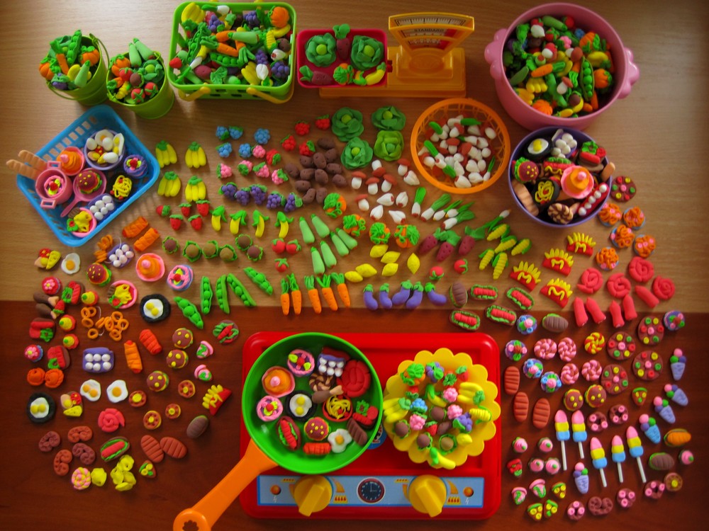 Мини еда,овощи и фрукты для игр или барби. набор из 20шт на выбор. детки очень любят фото №1
