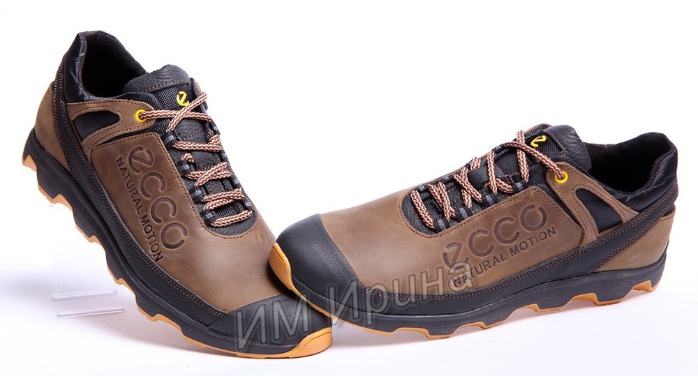 Кроссовки кожаные ecco natural motion olive, цена 880 грн - купить Спортивная обувь - Клумба