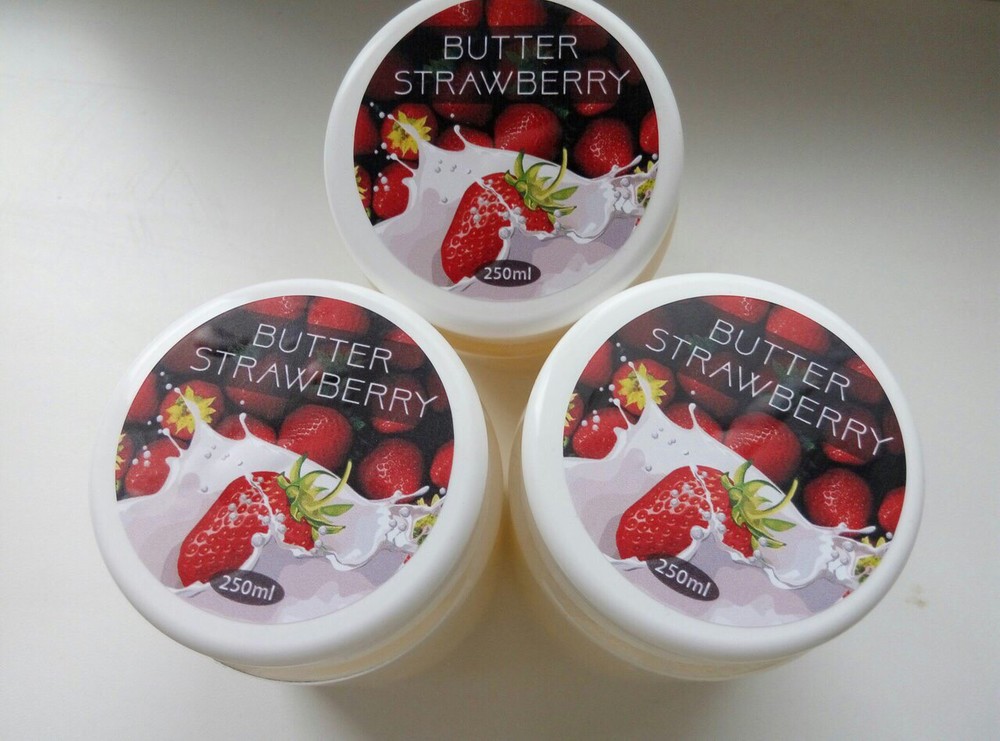 Strawberry butter. Коол Рулли баттер клубничный.