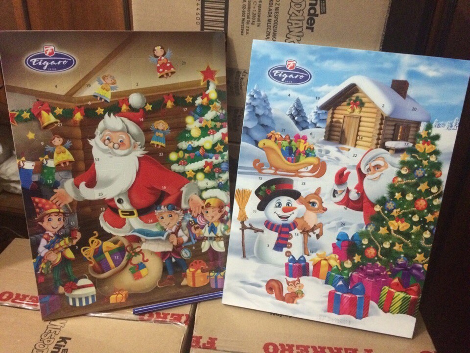 Advent Calendar шоколадный