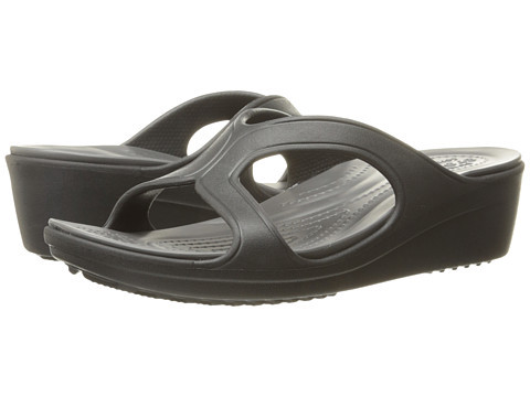 Crocs sanrah wedge clearance sandal