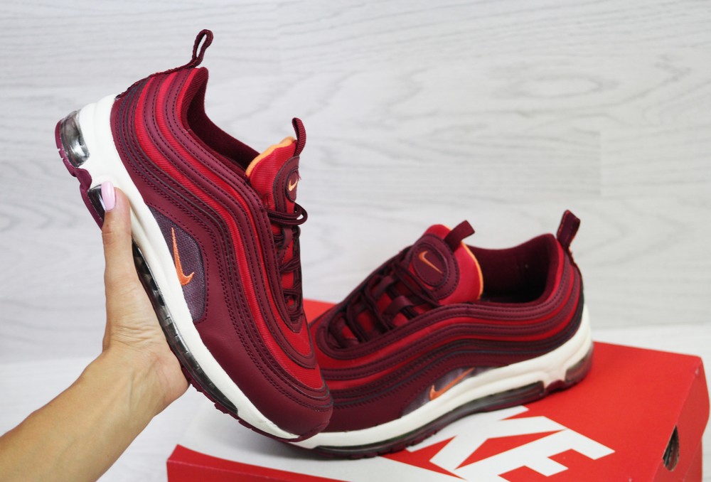 Nike 97 hot sale burgundy