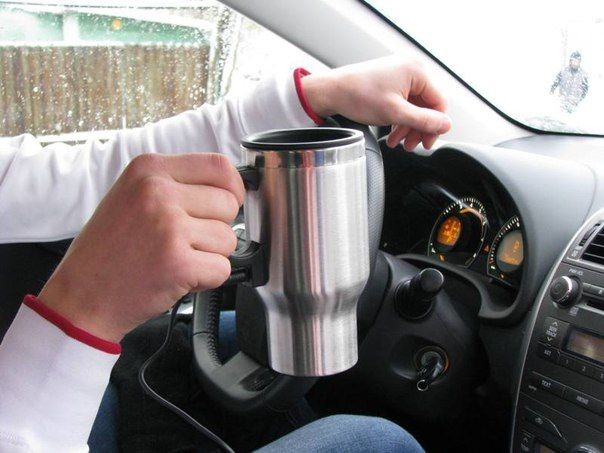 Автомобильная кружка с подогревом electric mug, термокружка, термос. фото №1