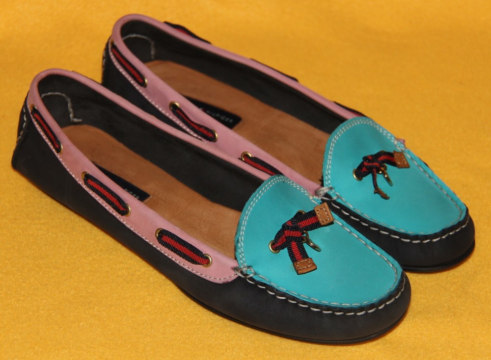 Балетки, туфли, мокасины tommy hilfiger р.41-42 стелька 26,5-27 см фото №1