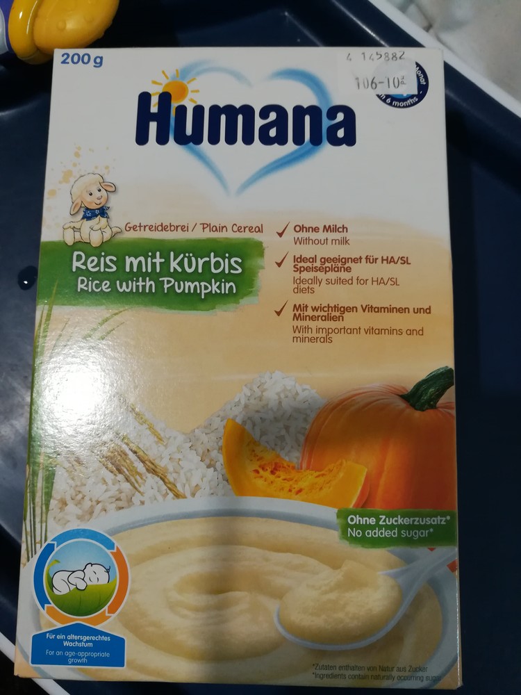 Каша humana как разводить