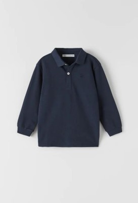 Реглан-поло для мальчика c воротничком поло реглан мальчик школа Zara (Зара)