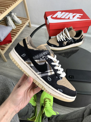 Мужские Кроссовки Nike SB dunk x travis scott 40-41-42-43-44-45