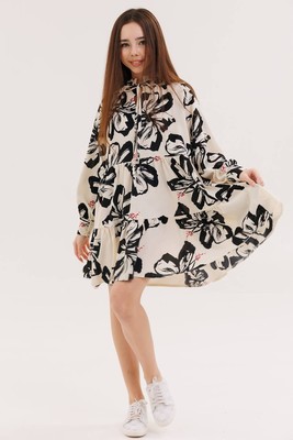 Сукня з довгим рукавом для дівчинки Розмір 134, 140, 146, 152, 158, 164