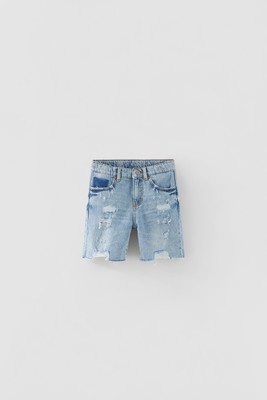 Джинсові шорти для хлопчика Zara Іспанія Розмір 140, 164 оригінал