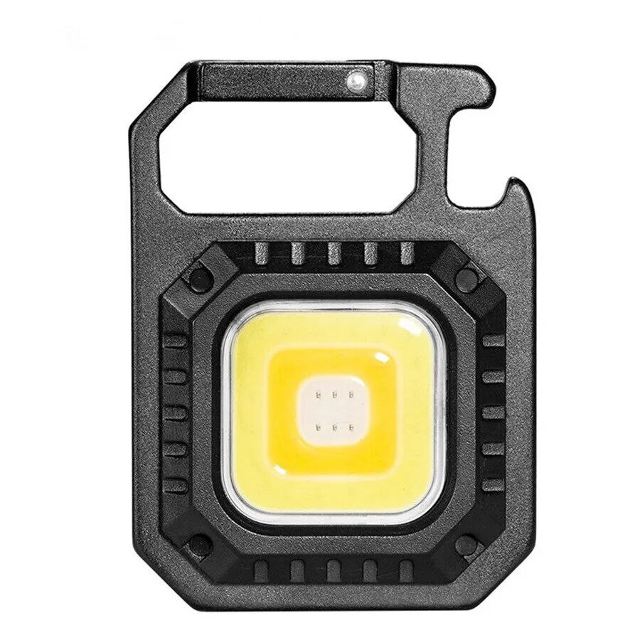 Аккумуляторный led фонарик keychain light с type-c (7 режимов, красный свет) фото №1