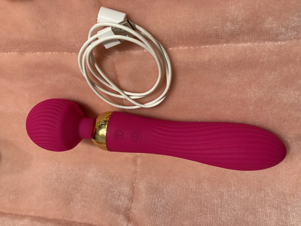 Вібратор мікрофон подвійний двосторонній vibro twix usb анальний вагінальний фото №1