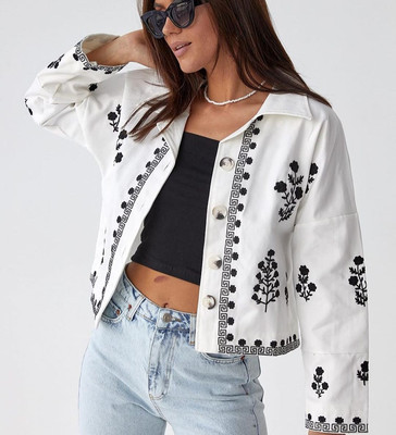 джинсовий жакет вишиванка