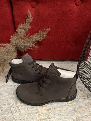 Ecco,Gore-Tex,оригінал,із натурального нубука,із шерстяним утепленням,розмір 35,устілка 22,7