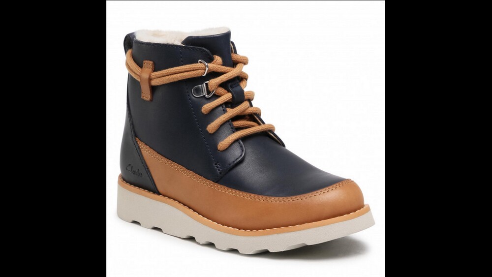 Стильні ботінки clarks 28р,уст 18,5см.мега вибір одягу та взуття фото №1