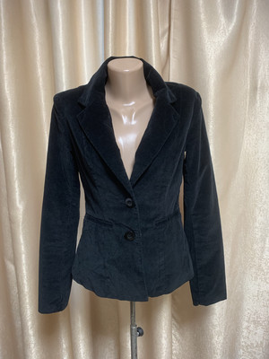 Стильный піджак Vero Moda дрібний вельвет чорного кольору Розмір 36/ s