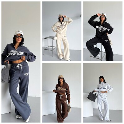 Стильні жіночі теплі костюми. Розміри 42-46,48-52