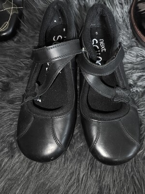 Next uk5 шкільні туфлі мері Джейн, натуралка!