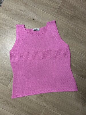 Стильна вʼязана жилетка, р.12/14 в гарному стані