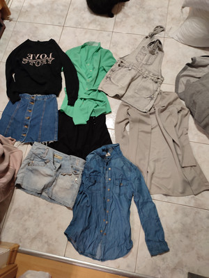 Великий пакет жіночого одягу на розмір сх-с