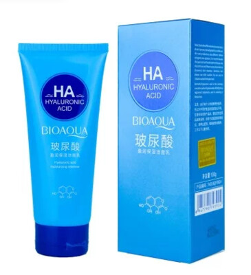 Пінка для вмивання з гіалуроновою кислотою Bioaqua 100 г