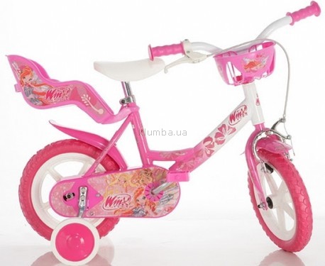 Детский велосипед Dino Bikes Winx Believix, 12 дюймов