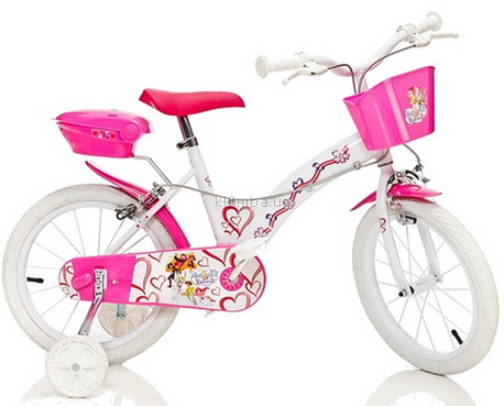 Детский велосипед Dino Bikes Angel's Friends, 14 дюймов