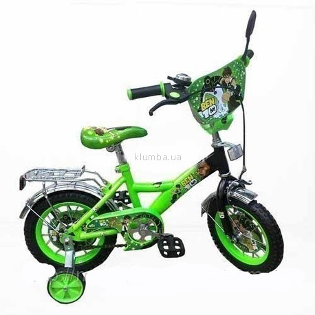 Детский велосипед Profi Trike P1232B Бен 10, 12 дюймов