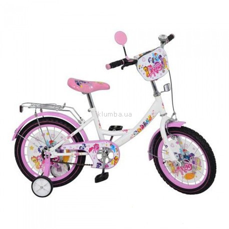 Детский велосипед Profi Trike P1255 W-B Little Pony, 12 дюймов